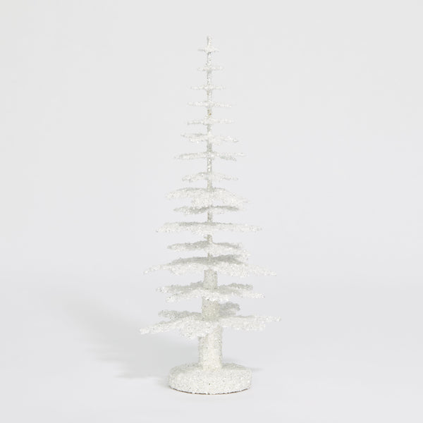 Assorted Decorative Trees - 10"-Brilliant White
