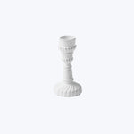 Small Peggy Candlestick-4"-WHITE
