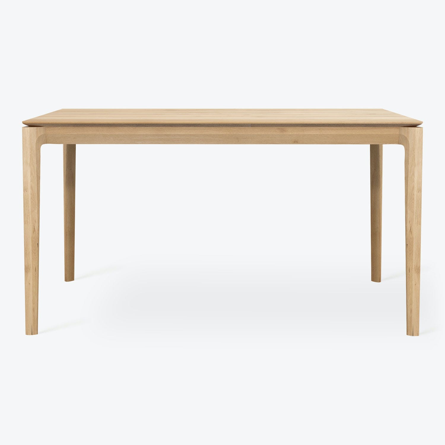 Minimalistic wooden table with clean lines and versatile design