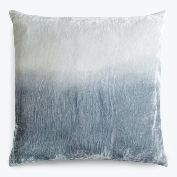 Ombre Silver Decorative Pillow by Kevin O'Brien