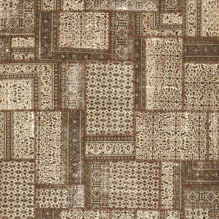 An intricate patchwork of ornate patterns showcasing craftsmanship and artistry.