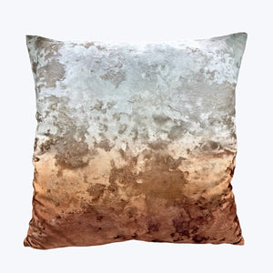 Ombre Crushed Velvet Pillow Sunset-12x18 - hover