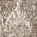 Close-up texture resembling distressed pattern, in neutral shades. Possible rug.