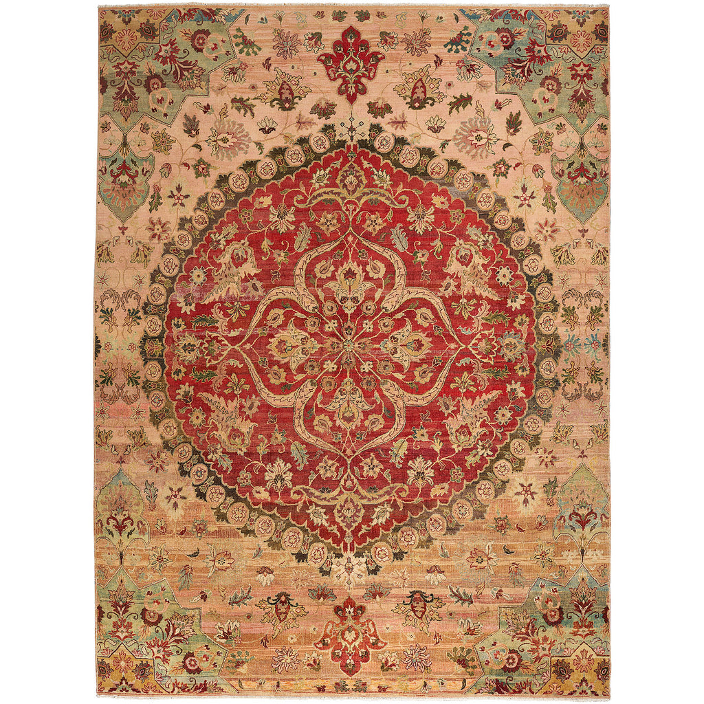 Traditional Wool Rug - 9'11" X 13'6" Default Title