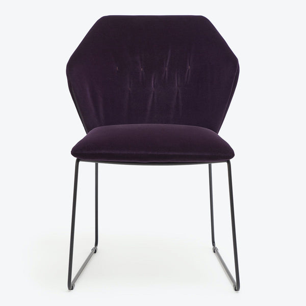 New York Sedia Dining Chair, Luxe Velvet-Lario 2006