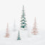 Assorted Decorative Trees - 4.5"-Green Frosted