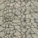 Close-up of abstract, distressed textile with neutral tones and fibrous texture.