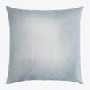 Soft, neutral square pillow with gradient color for versatile decor.
