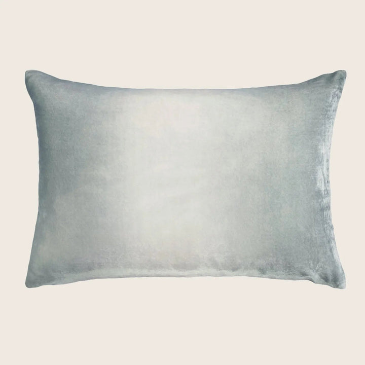 Rectangular pillow with gradient color scheme, plush and soft