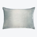 Rectangular pillow with gradient color scheme, plush and soft