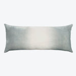 Modern rectangular pillow with gradient color scheme and luxurious texture.