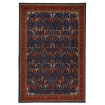 Exquisite Persian rug showcases intricate, vibrant patterns and skilled craftsmanship.