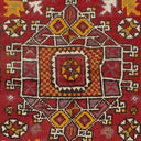 Exquisite hand-knotted rug with intricate patterns and vibrant colors.
