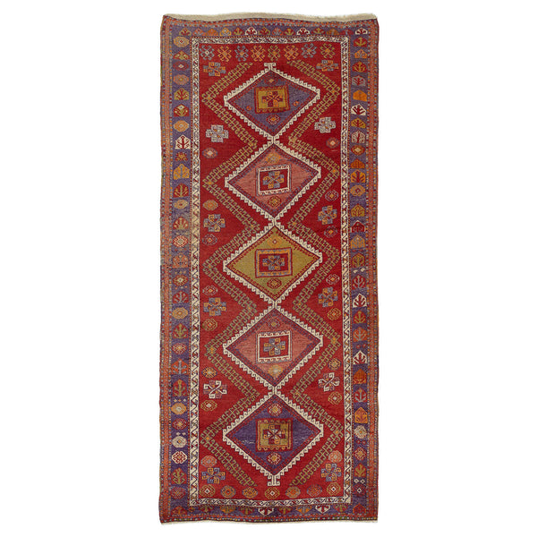 Vintage Turkish Rug - 4'02"x9'10" Default Title