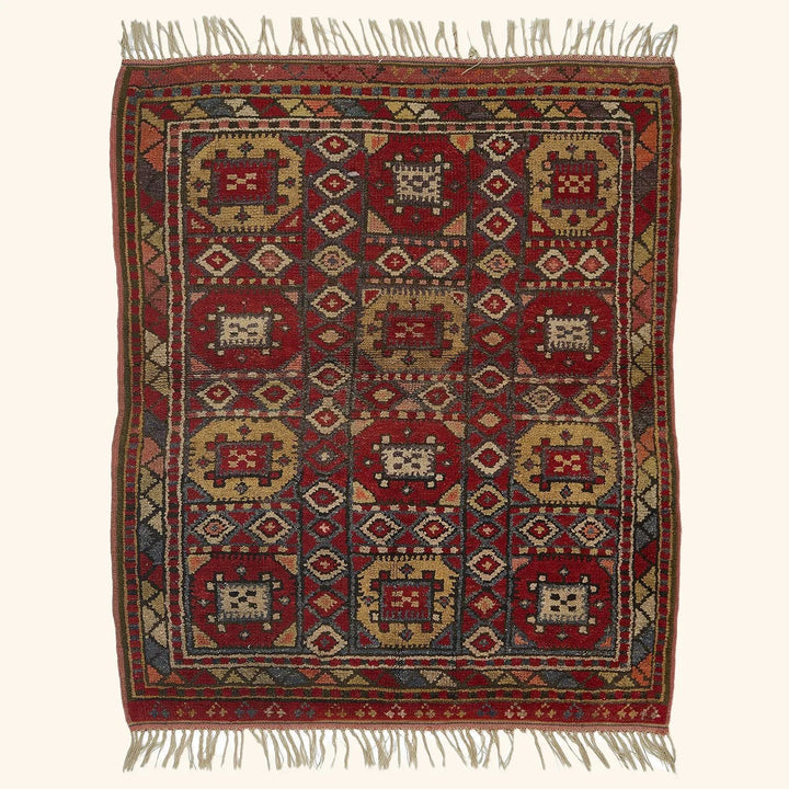 Vintage Turkish Rug - 3'06"x4'07" Default Title