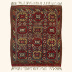 Vintage Turkish Rug - 3'06"x4'07" Default Title