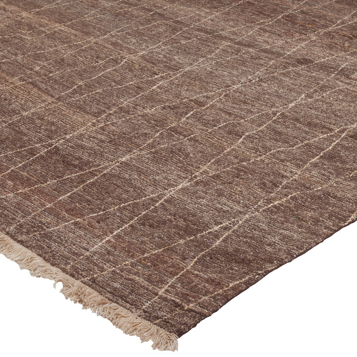 Arravali Brown Rug - 9.11 x 18.7 Default Title