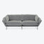 New York Suite Sofa-Sweet 29 Taupe-Smooth Velvet