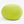 Vibrant lime green round cushion adds a pop of color.