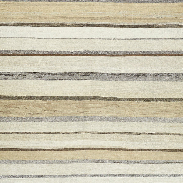 Close-up of textured material with striped pattern, earthy color palette.