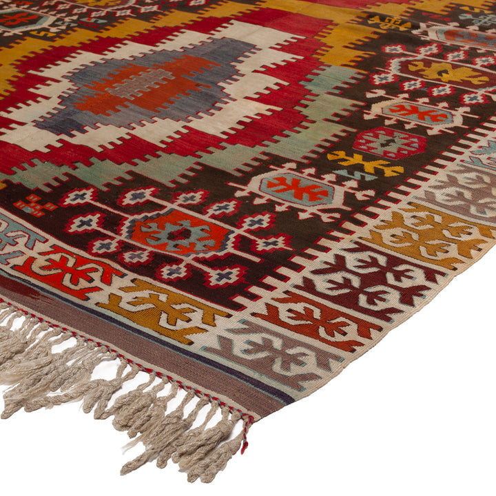 Turkish Kilim Rug- 5'8"x15'2" Default Title