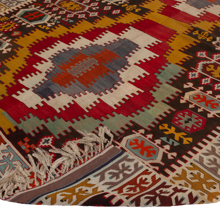 Turkish Kilim Rug- 5'8"x15'2" Default Title