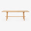 Oak Profile Dining Table-71"