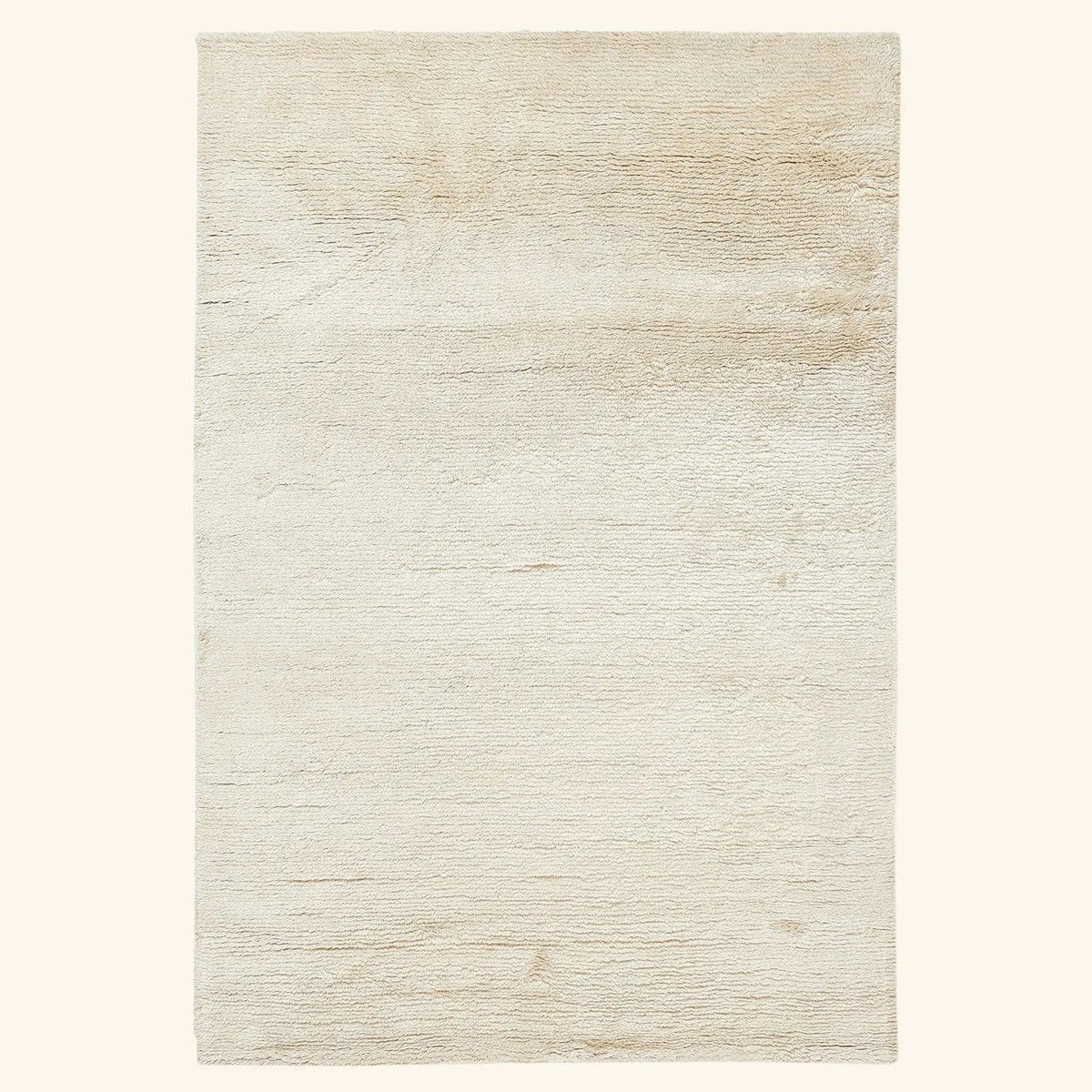 Textured Cashmere Wool Rug 6 x 9