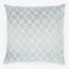 Square decorative pillow with Moroccan trellis pattern, perfect for modern interiors.