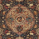 Exquisite Persian/Oriental rug with intricate symmetrical design and vibrant colors.