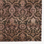 Elegant floral patterned fabric in muted browns and pinks.