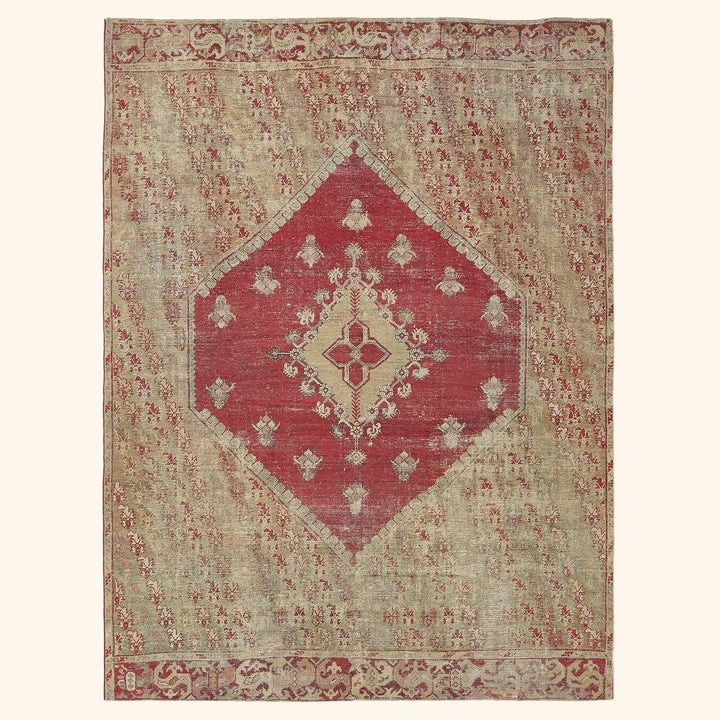 Vintage Sabideh Rug - 9'x12' Default Title