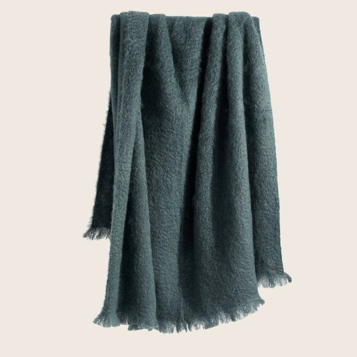 Mohair Throw-Forest