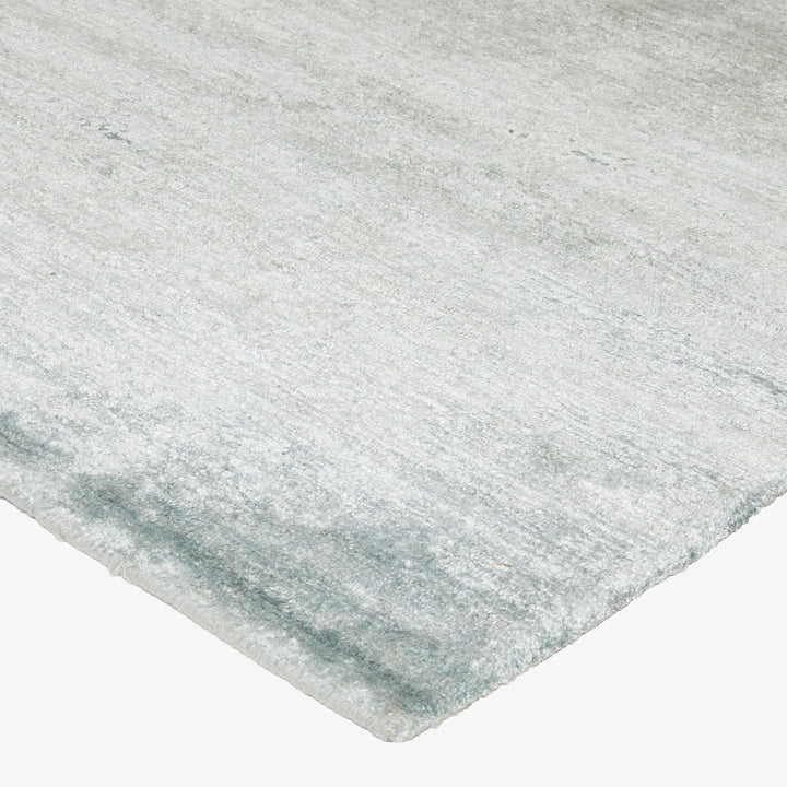 Close-up of thick, soft carpet with a luxurious ombre effect.