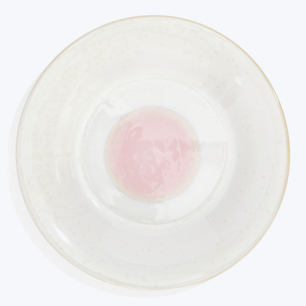 Pasta Bowl Pink 9" X 2"