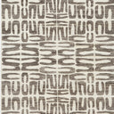 Abstract textile design showcasing organic shapes and rhythmic patterns.