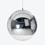 Mirrored Ball Pendant Silver-Large
