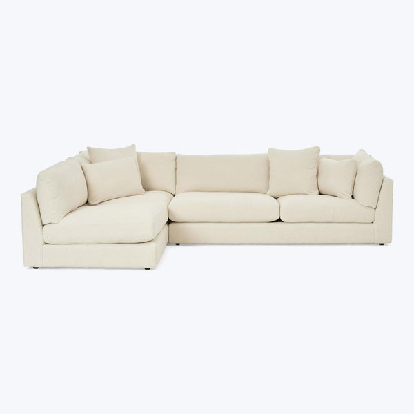 Delancey Wooly Sectional Left Facing