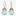 Elegant and versatile dangle earrings with stunning aqua gemstone accents.