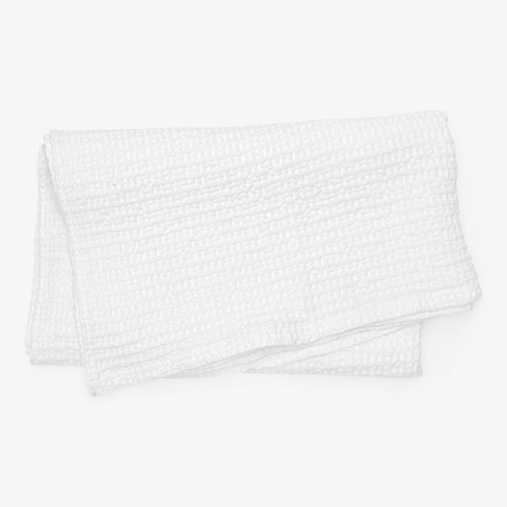 Hawkins New York Simple Waffle Towels - Grey - Washcloth