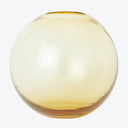 Aurora Vase Sphere 6"-Amber