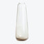 Elegant glass vase with sleek design, perfect for floral arrangements.
