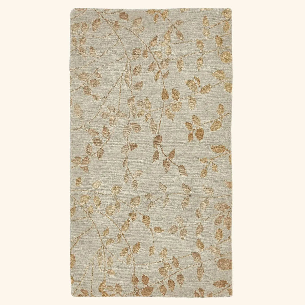Botanical Transitional Wool Rug 2 x 4