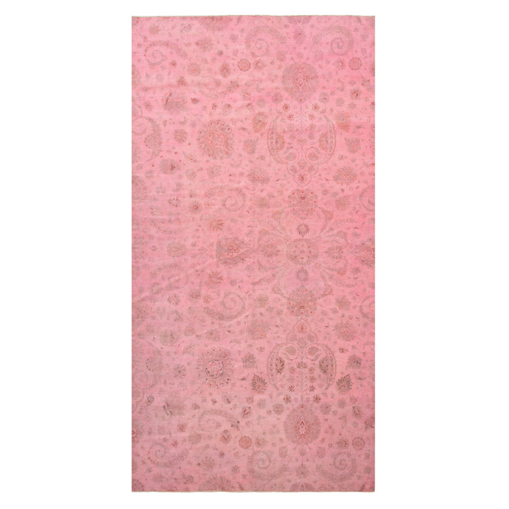 Color Reform M.Pink Wool Rug - 6'8" x 12'11" Default Title