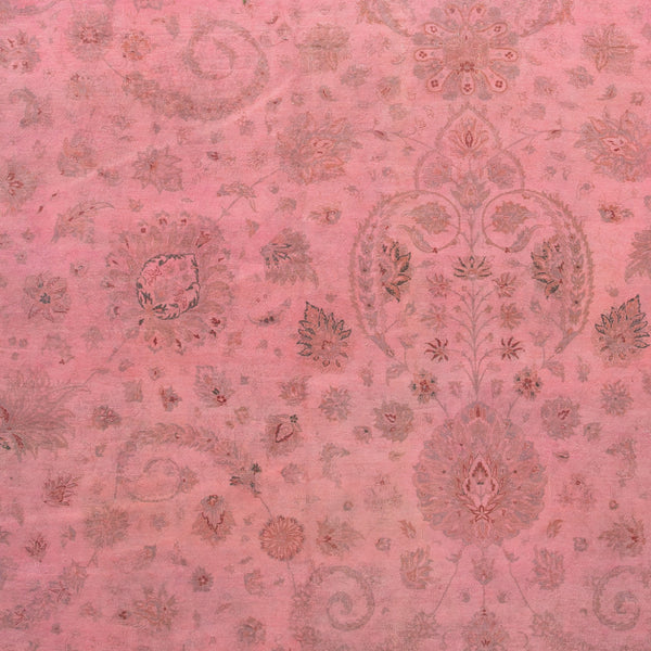 Color Reform M.Pink Wool Rug - 6'8" x 12'11" Default Title