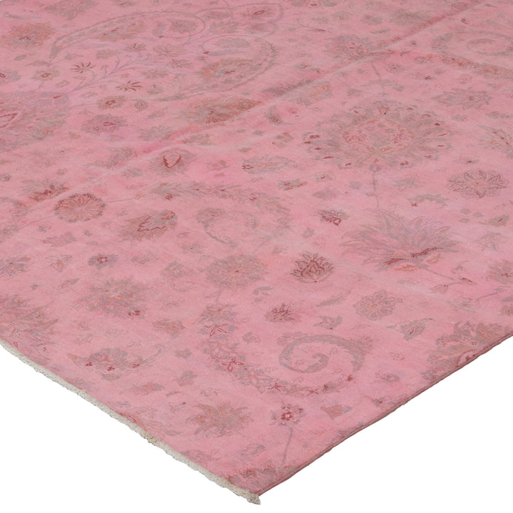 Color Reform M.Pink Wool Rug - 6'8" x 12'11" Default Title