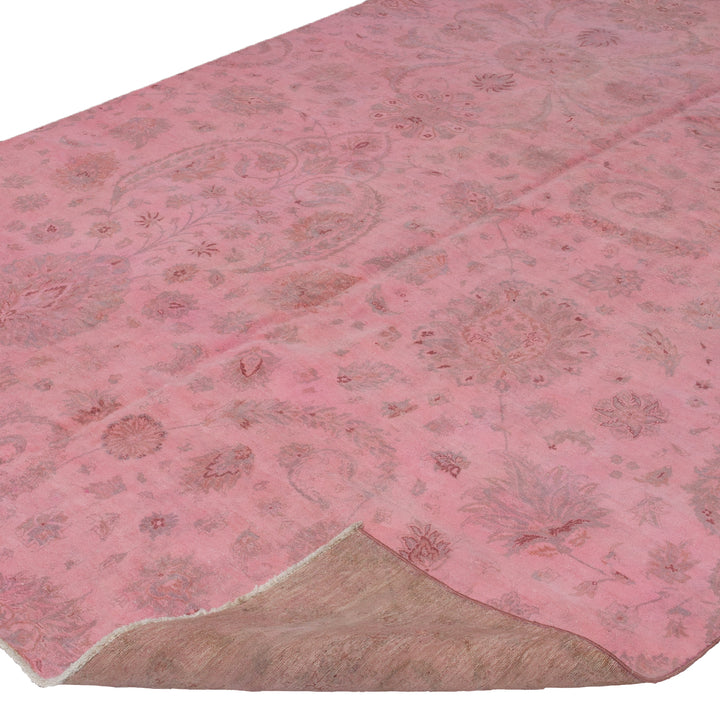 Color Reform M.Pink Wool Rug - 6'8" x 12'11" Default Title