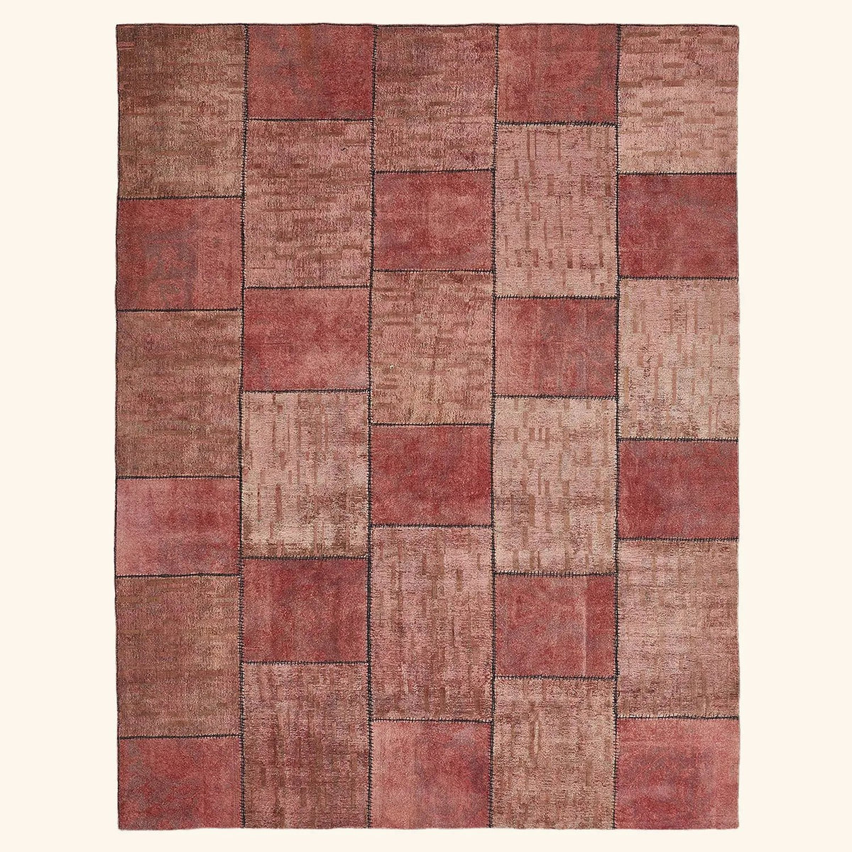 Samsara Patchwork Wool Rug 710" x 103"