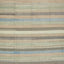 Textured fabric with horizontal stripes in earthy tones of brown, beige, green, and blue.
