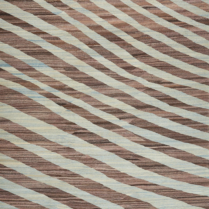 Abstract pattern with diagonal stripes in varying shades of brown.